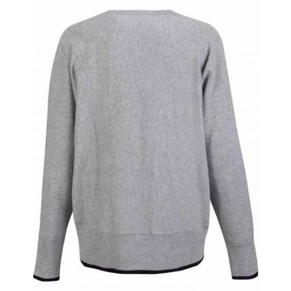 NEW GOLFINO women's silver touch pullover in grey - Picture 2 of 2